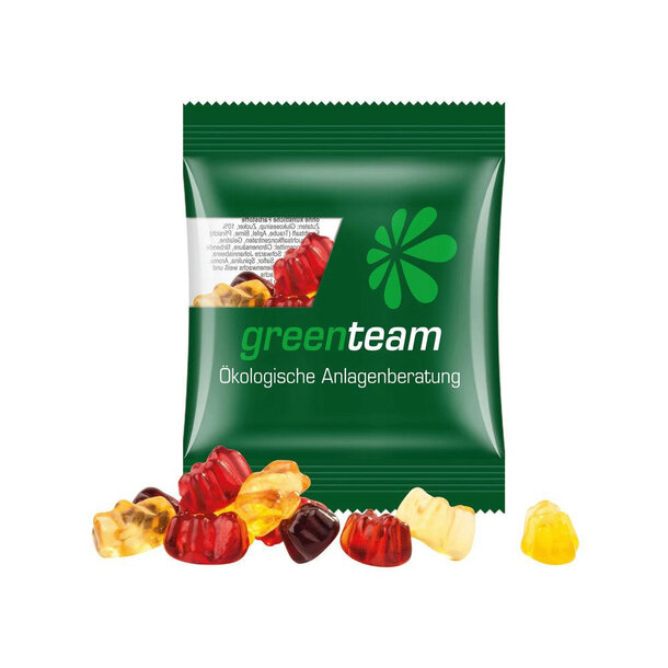 Minitüte 10 g Trolli 30 % Fruchtsaft Bärchen