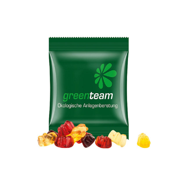 Minitüte 10 g Trolli 30% Fruchtsaft Bärchen