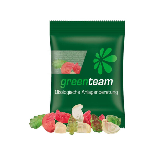 Minitüte 15 g Trolli Fruchtgummi Weihnachtsmischung