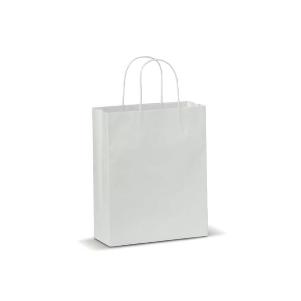 Mittlere Papiertasche im Eco Look 120g/m²