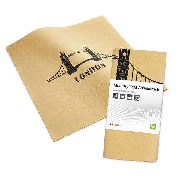MultiDry™ XM Abledertuch 39x39 cm mit Banderole, All-Inclusive-Paket