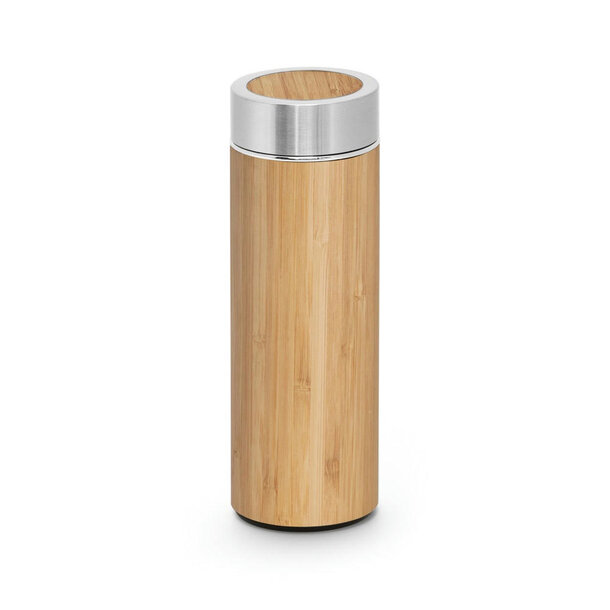 NATUREL. Isolierkanne aus Bambus und Edelstahl (90% recycelt) (430 mL)