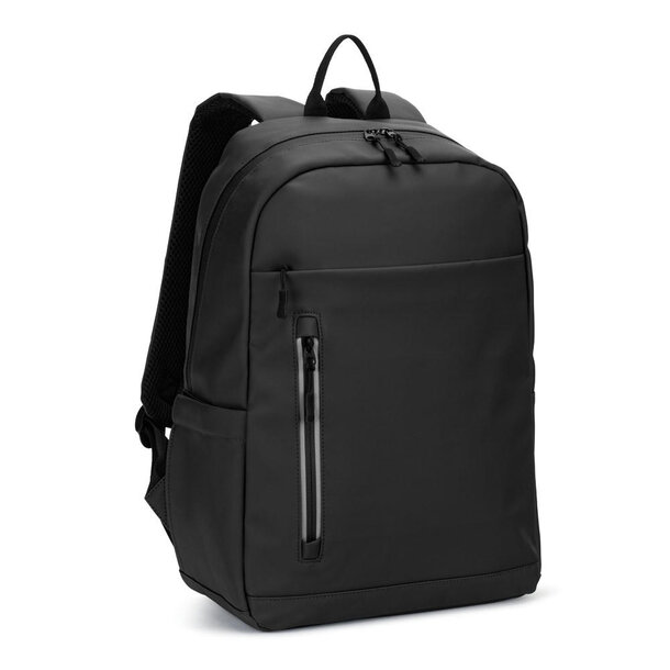 NOUMEA. Laptop-Rucksack (16") aus PU mit wasserabweisenden Reißverschlüssen