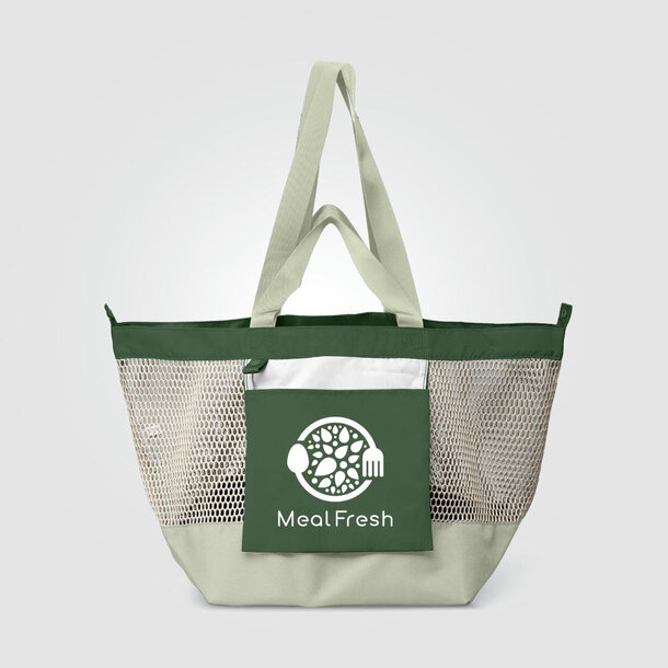 Neri Tragetasche faltbar aus recyceltem Netzgewebe - 45 L