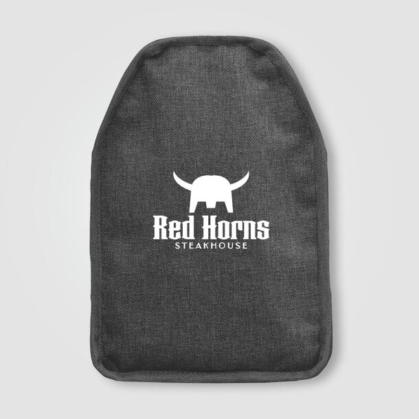 Nest Weinflaschen-Kühltasche mit meliertem Muster aus recyceltem Polyester – 16,3 x 22,5 cm