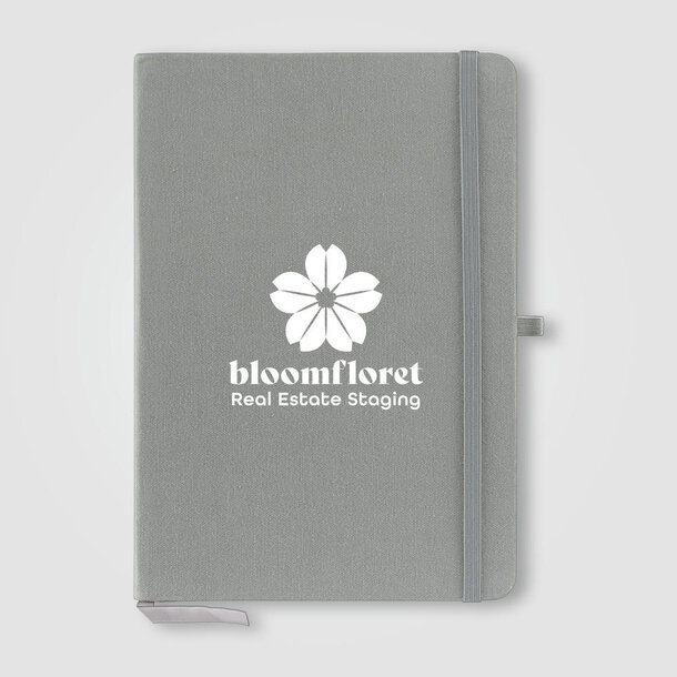 Notizbuch aus recycelter Baumwolle