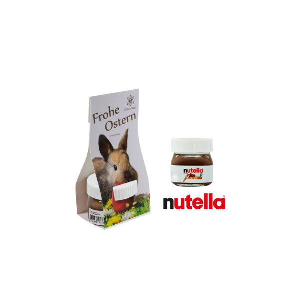 Nutella in Überreichverpackung - Weihnachten