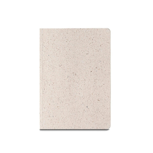 ORGANIC SEMI-RIGID. Notizbuch A5 mit semi-flexiblem Cover aus Elefantendung (80%)