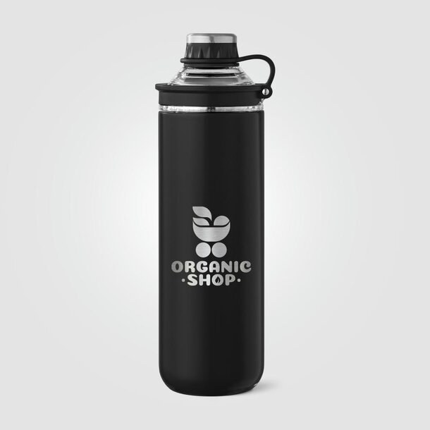Oasis Recycling-Edelstahlflasche mit Verschluss-Griff - 680 ml