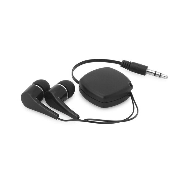PINEL. In-Ear Kopfhörer mit ausziehbarem 0.75 Meter Kabel aus ABS
