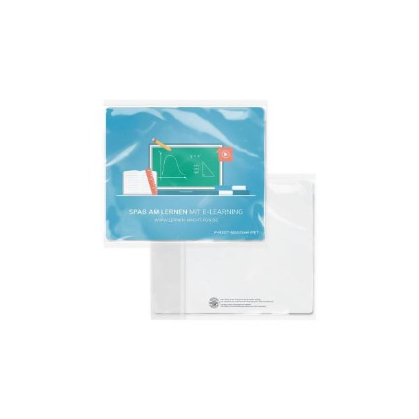 POLYCLEAN rPET Displaytuch 18x15 cm im Cellulosebeutel, All-Inclusive-Paket 