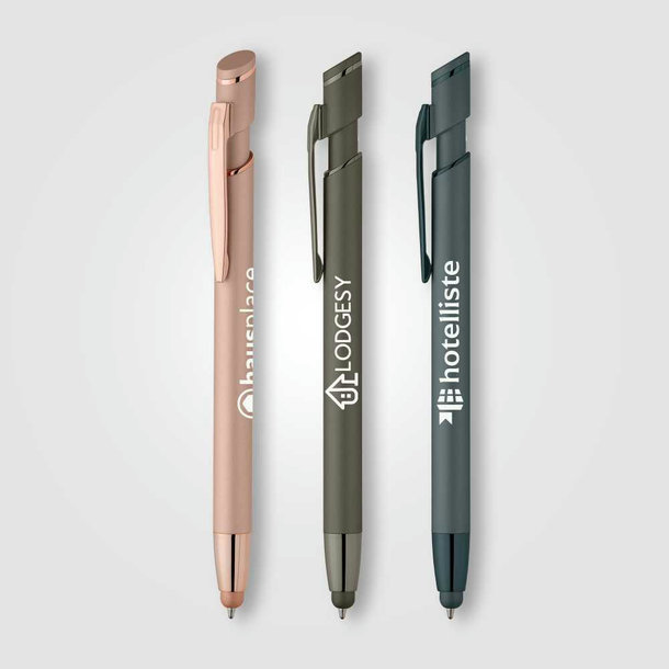 Pacific Softy Metallic Kugelschreiber - m/Stylus
