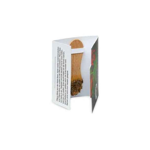 Pflanz-Stick inkl. 1 Seite gelasert