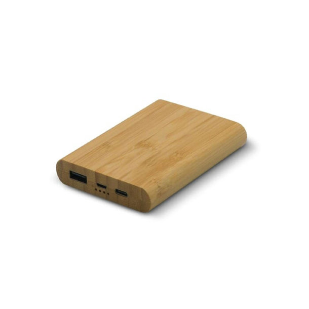  Powerbank Bambus 5000mAh