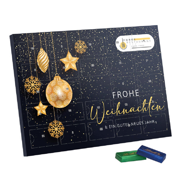 Premium Tisch Adventskalender 