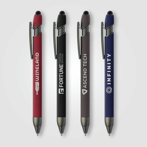 Prince Gunmetal Kugelschreiber - m/Stylus