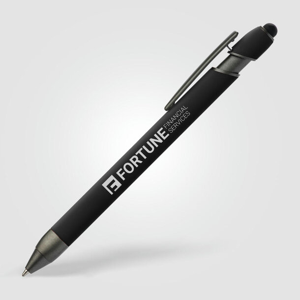 Prince Gunmetal Kugelschreiber - m/Stylus