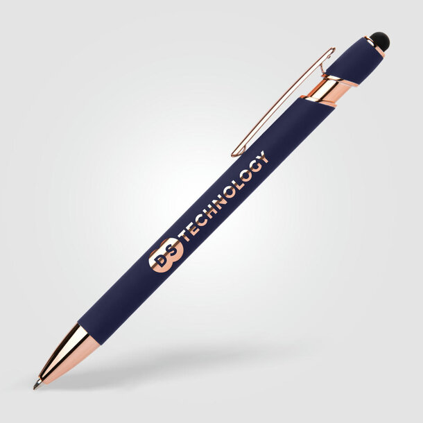 Prince Softy Roségold Executive Kugelschreiber - m/Stylus