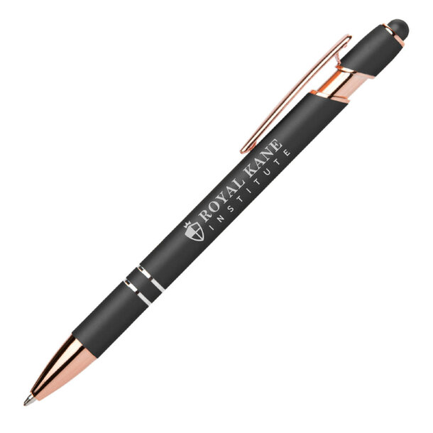Prince Softy Roségold Metallic Kugelschreiber - m/Stylus