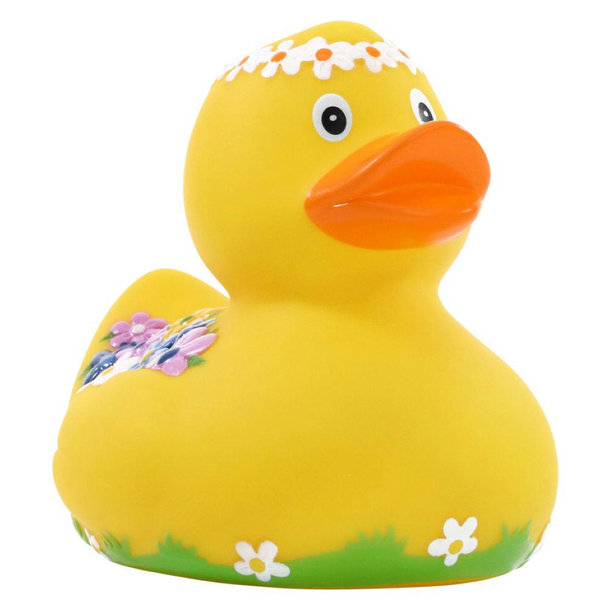Quietsche-Ente Blumendesign