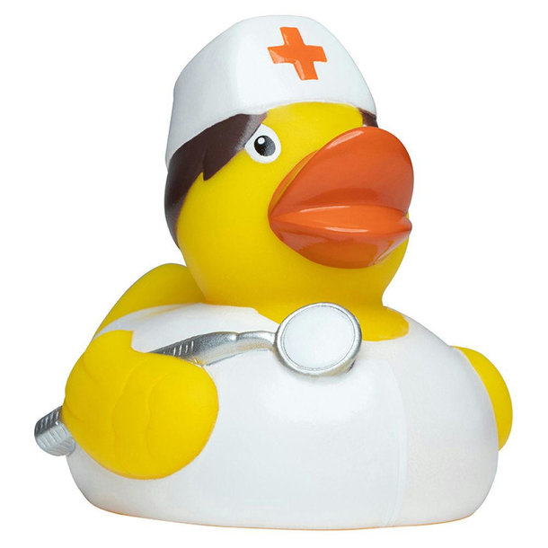 Quietsche-Ente Krankenschwester