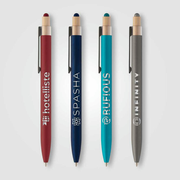 Reborn Kugelschreiber aus recyceltem Aluminium - m/Stylus