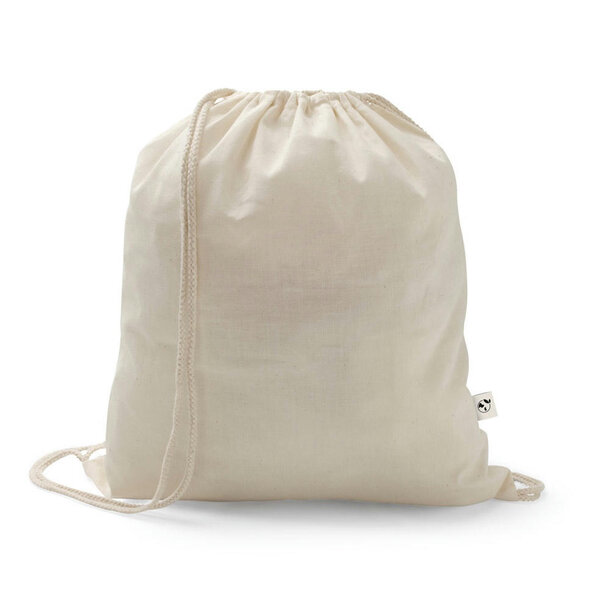 SALAMANCA. Turnbeutel aus recycelter Baumwolle (70%) und Polyester (30% rPET) (150 g/m²)