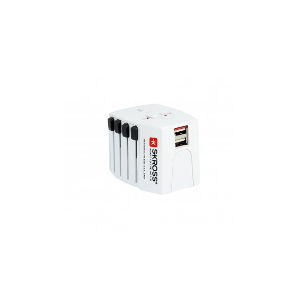 SKROSS Reiseadapter World MUV USB