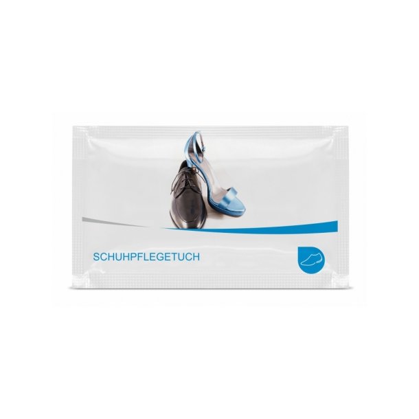 Sachet mit Schuhpflegetuch