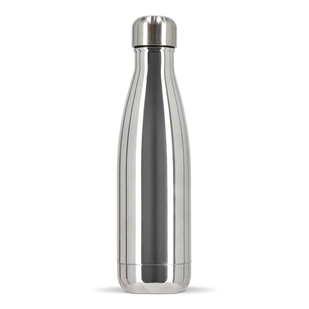 Sagaform Nils Stahlflasche Chrom 500 ml