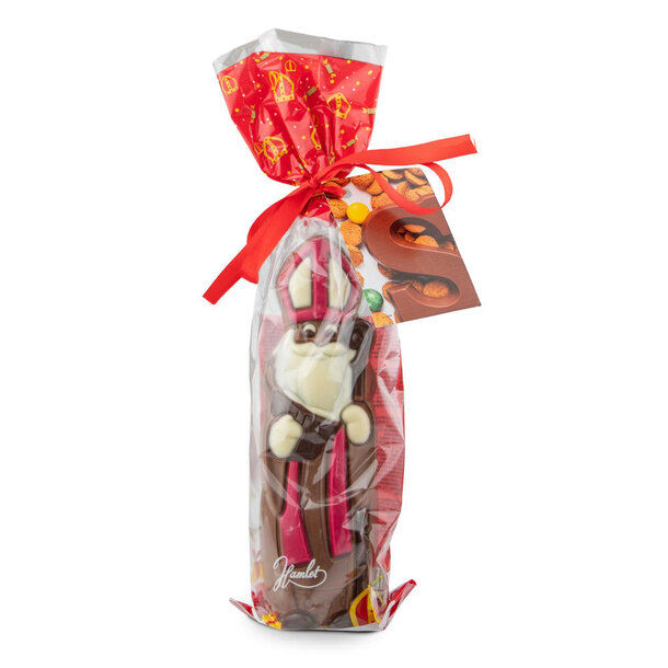 Schokoladenfigur Nikolaus groß