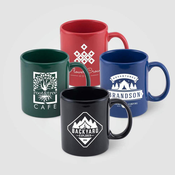 Seattle Classic - 355 ml Keramiktasse in Farbe
