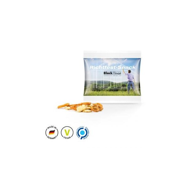 Snack Miditüte, Knabber Mix, weiß