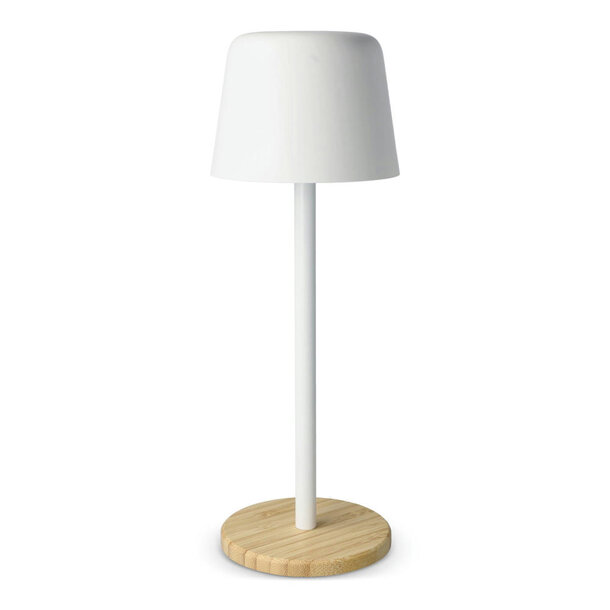 Solis Dimmbare Tischlampe mit Bambusfuß