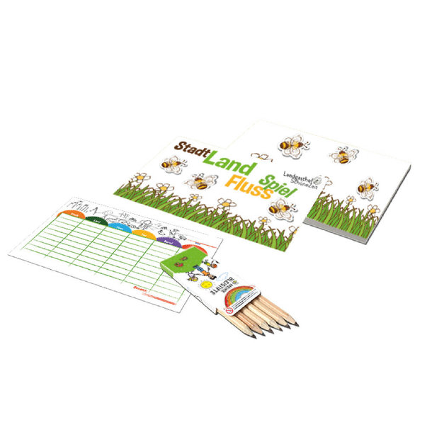 Stadt-Land-Fluss - Set - individuell - Digitaldruck 4/0-c