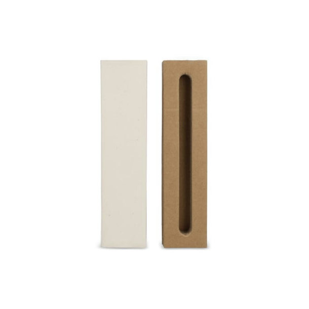 Stiftebox aus recyceltem Milchkarton, 1 Stift