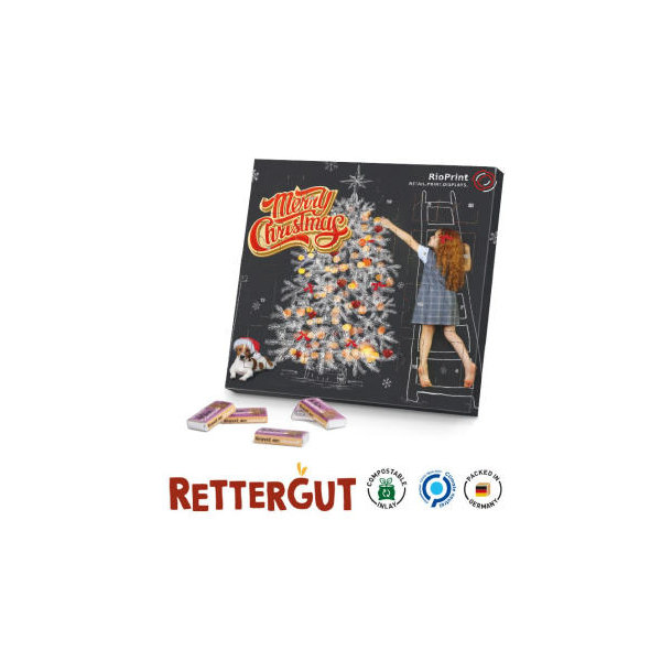 Täfelchen Adventskalender Rettergut