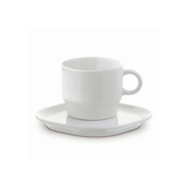 Tasse Viereck Teller Satellite 180ml