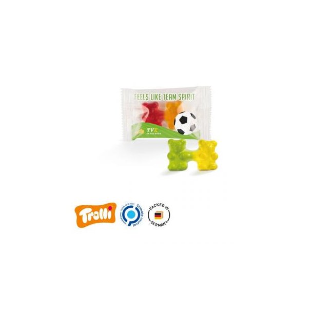 Team Gummibärchen Premium, bunt gemischt Folie, transparent