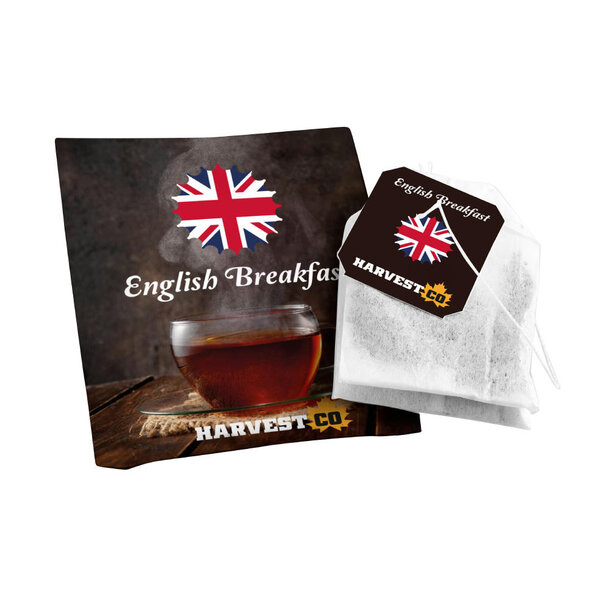 Teebeutel mit eigenem Label