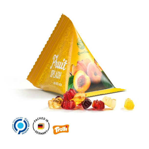 Tetraeder 15 g Trolli 30 % Fruchtsaft Bärchen