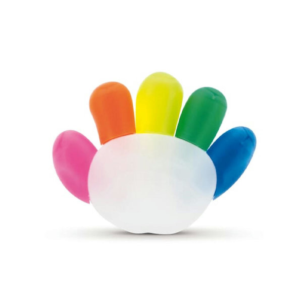 Textmarker Hand