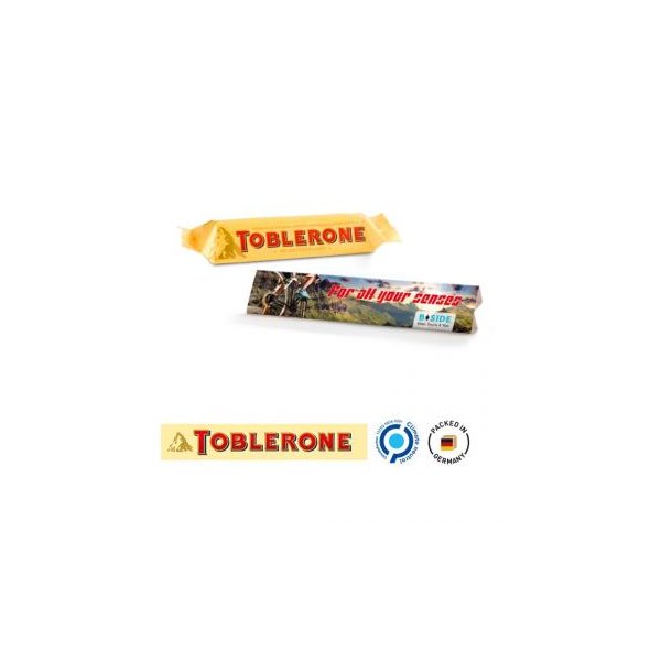 Werbedreieck Long, Toblerone Riegel 35 g