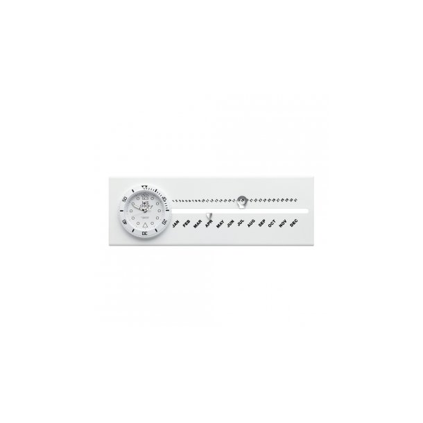 Uhr mit Kalender LOLLICLOCK-CALENDAR