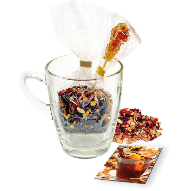 Weihnachts-Teeglas