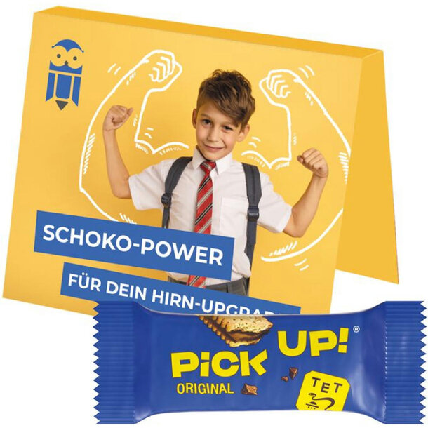 Werbekarte Midi Leibniz PICK UP! mini