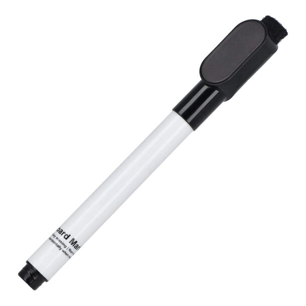 Whiteboard-Marker mit Magnet und Wischer