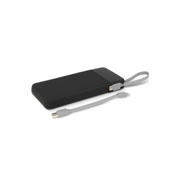 Ziara Powerbank with USB-C & Lightning Cable 10000mAh 