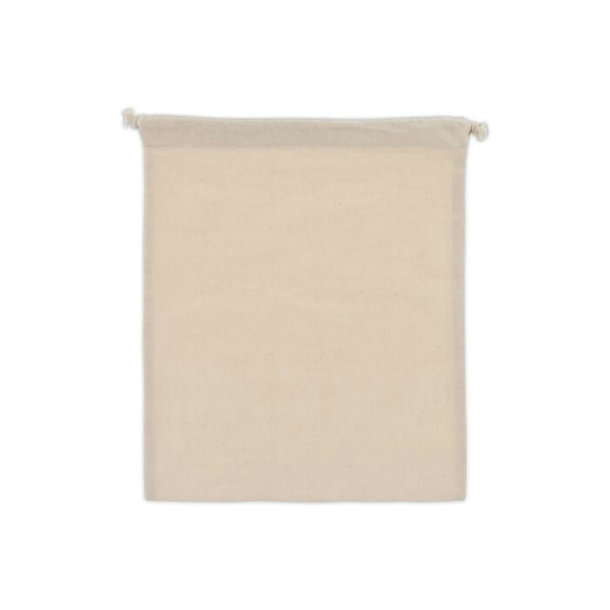 Zuziehbeutel OEKO-TEX® Baumwolle 140g/m² 25x30cm