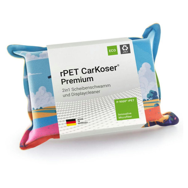 rPET CarKoser® 2in1 Premium Scheibenschwamm, All-Inclusive-Paket